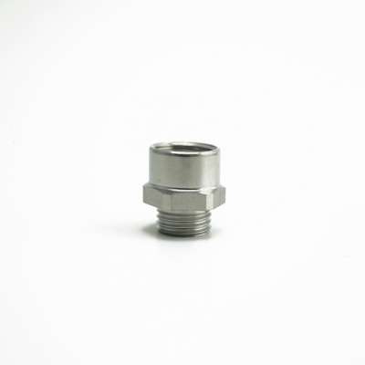 Waterproof nickel-plated brass flat-mouthed metal cable gland