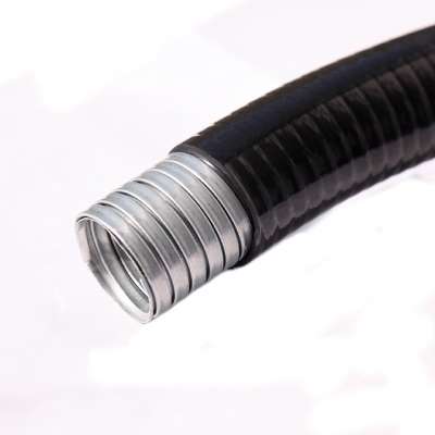 Flexible and high tensile strip-wound galvanized metal conduit