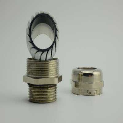 Atex cable gland explosion proof metric thread M20