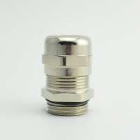 Nickel plated brass cable gland pg thread M20 with IP68 protection degree