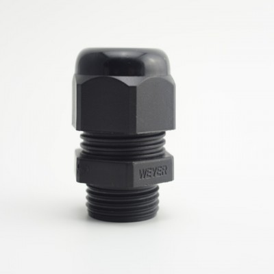 PG/Metric/NPT/G Thread Waterproof Nylon Black Cable Gland