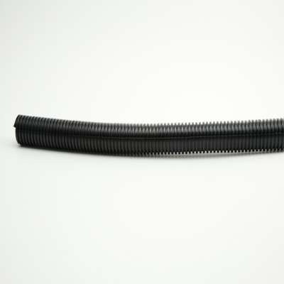 WY-UFW-FPA6 Custom Plastic  Flexible  Electrical  Corrugated  Ultra Flat Wave Polypropylene Tubing